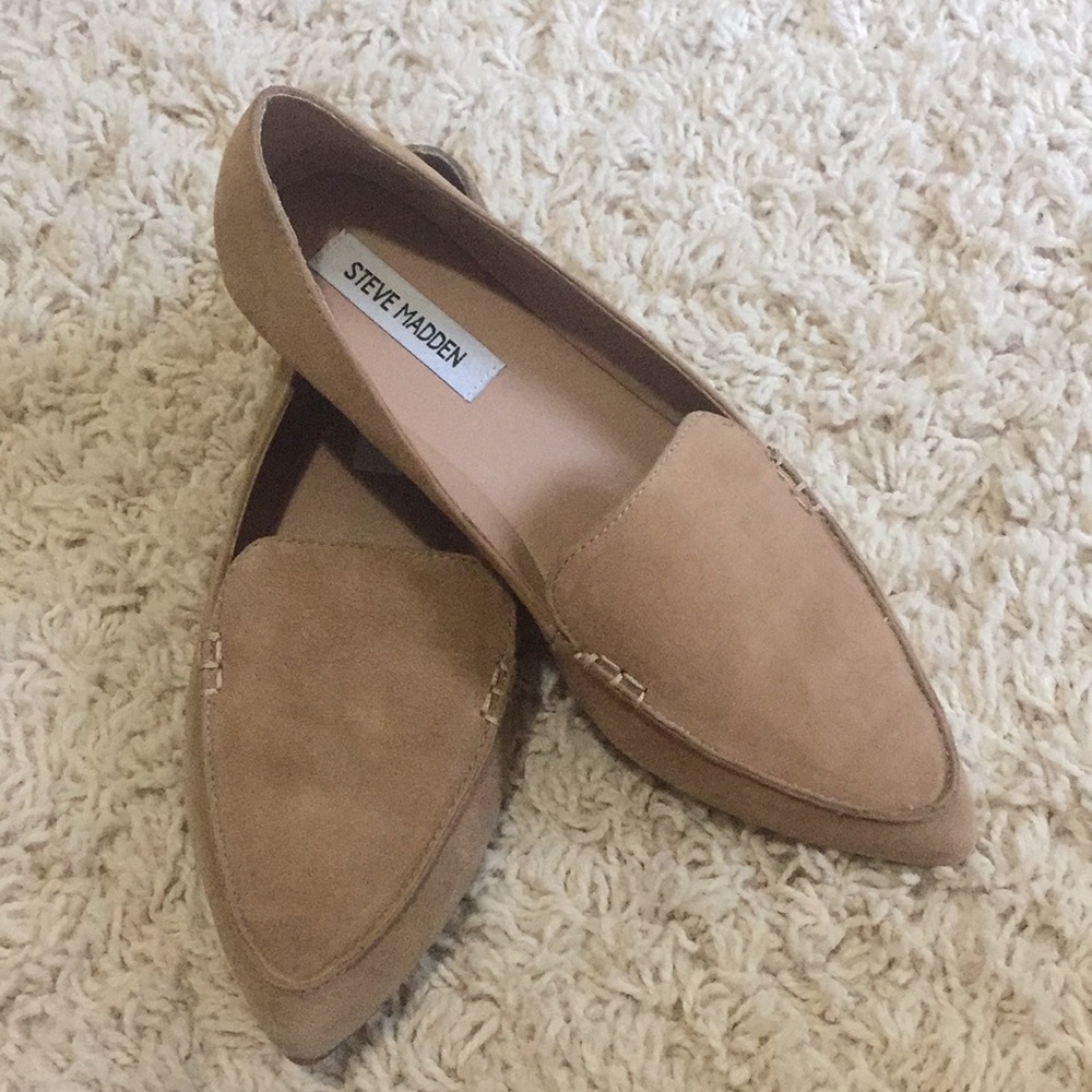 Last Sale!! Nude Suede Moccasins!